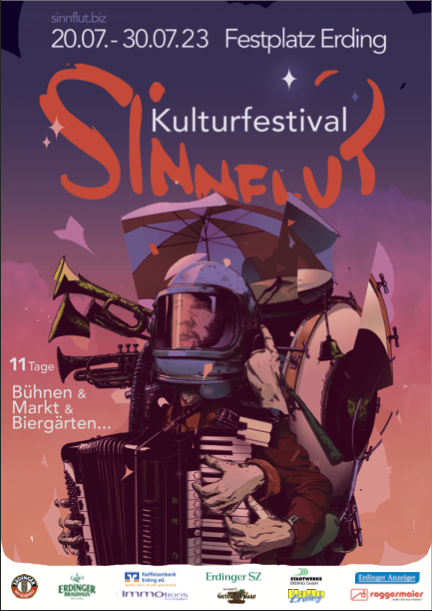 Sinnflut Festival Plakat 2023