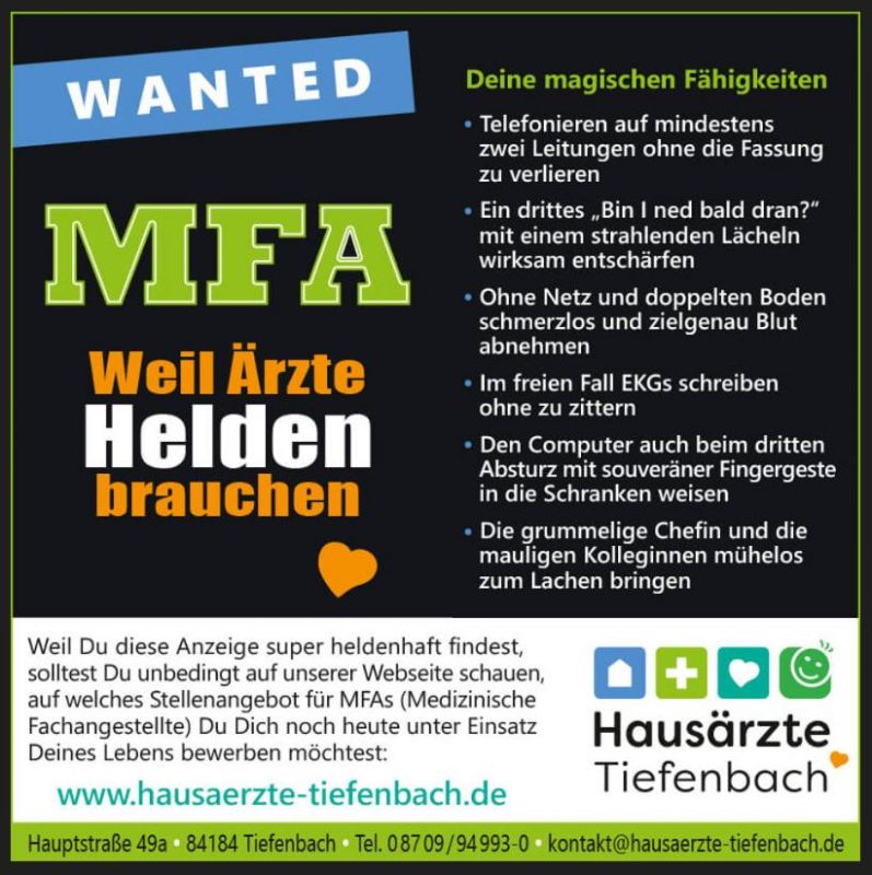 <a href="https://www.hausaerzte-tiefenbach.de/jobs" target="_blank">zur Stellenausschreibung...</a>