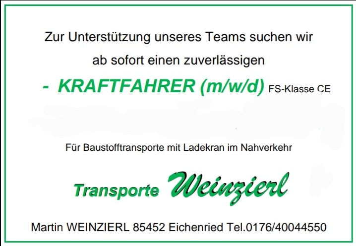 <a href="https://de-de.facebook.com/people/Transporte-Weinzierl/100057615813301/" target="_blank">mehr Informationen...</a>